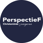 Logo PpF Rond blauw-wit