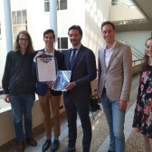 Overhandiging visie Nico Drost